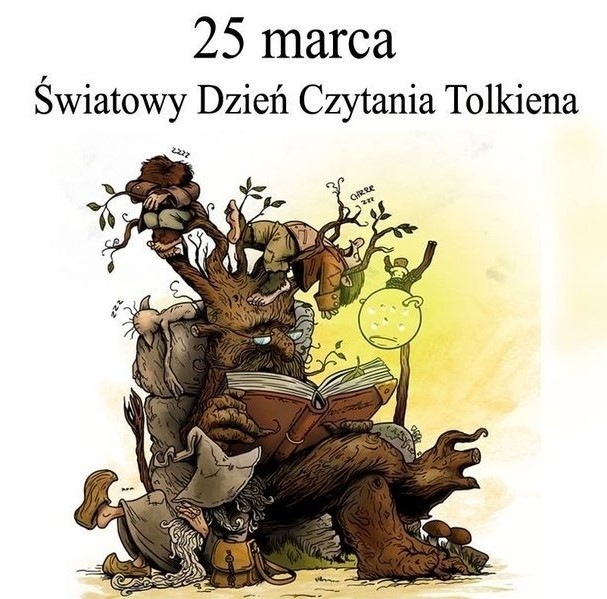 ikonografika - 25 marca dzień czytania tolkiena